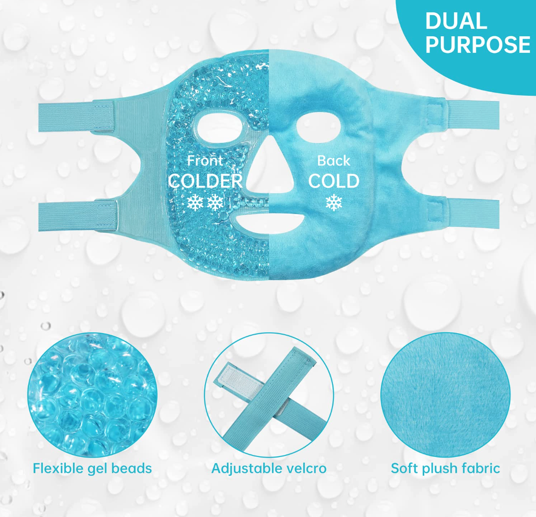 Máscara Gel Facial Frío/Calor