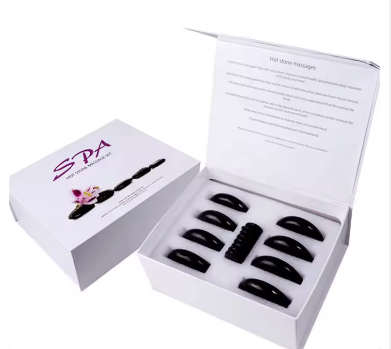 Set de 16 Piedras Calientes para Masaje