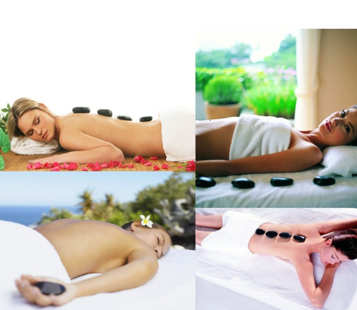 Set de 16 Piedras Calientes para Masaje