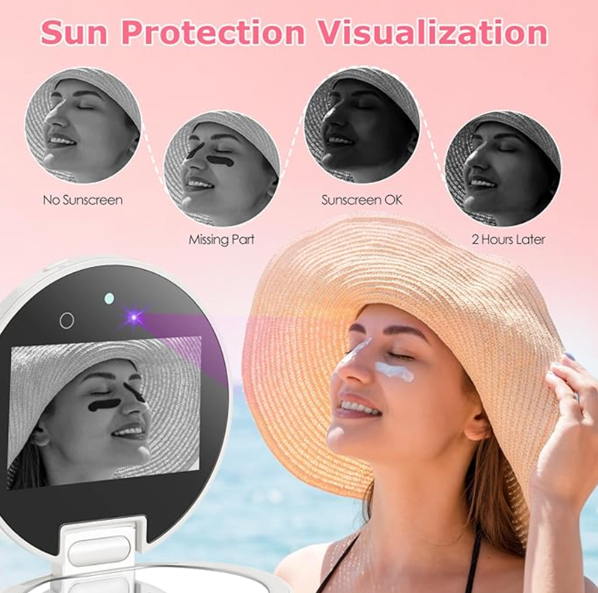 Espejo Inteligente con Detección de Protector Solar