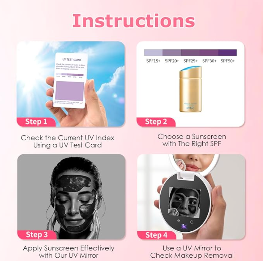 Espejo Inteligente con Detección de Protector Solar