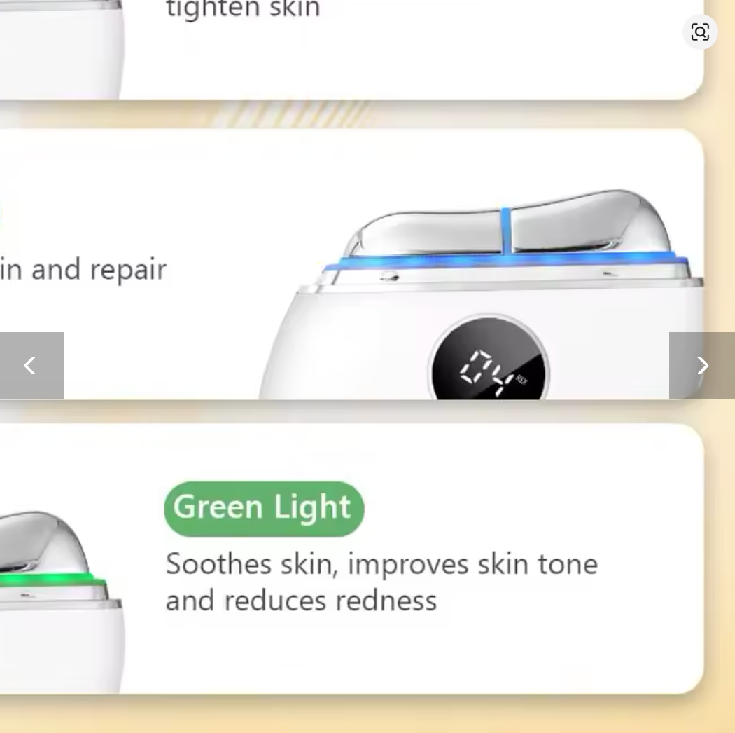 Guasha con Radiofrecuencia, Luz Led y Vibración