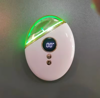 Guasha con Radiofrecuencia, Luz Led y Vibración + Aceite de Regalo