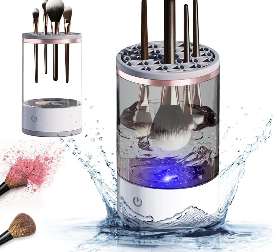 Limpiador Limpia Brochas Pinceles y Esponjas Automático