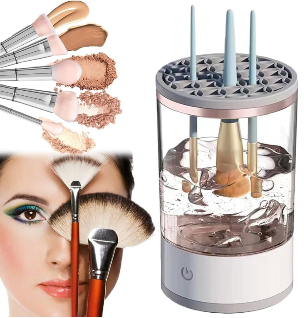 Limpiador Limpia Brochas Pinceles y Esponjas Automático