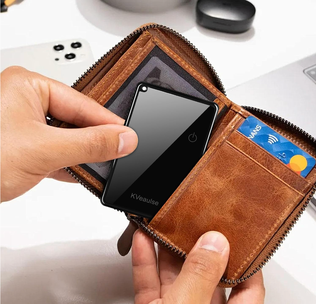 Tarjeta Localizador de billetera artículos rastreador Bluetooth