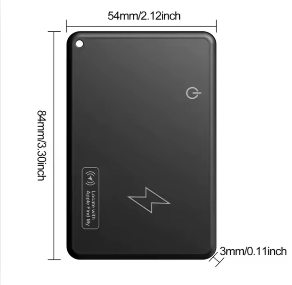 Tarjeta Localizador de billetera artículos rastreador Bluetooth