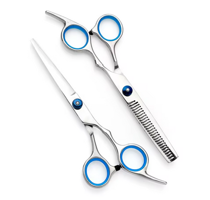 Set de Tijeras Profesionales Peluquería Barbería