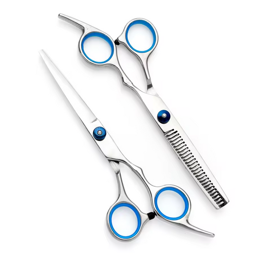 Set de Tijeras Profesionales Peluquería Barbería