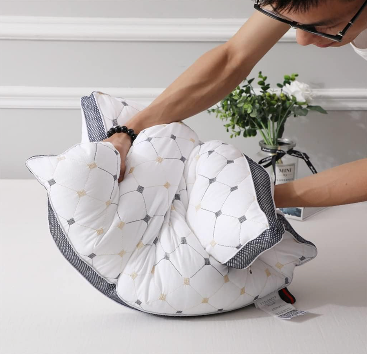Almohada Queen Size Ultra Suave Ajustable