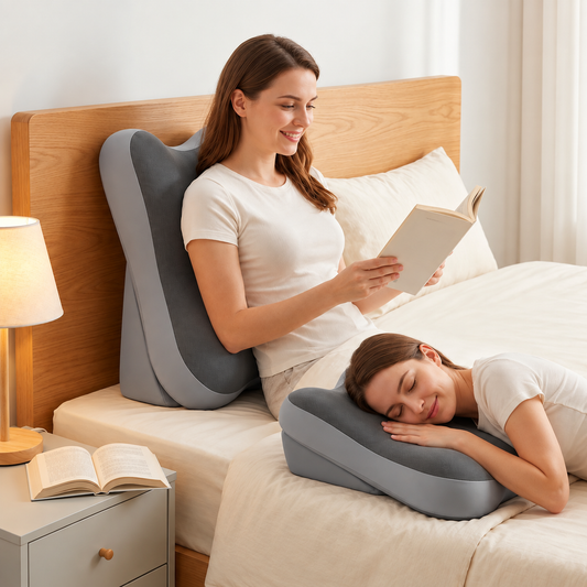 Almohada Cuña Ergonómica Ajustable Respaldo Multiangulo