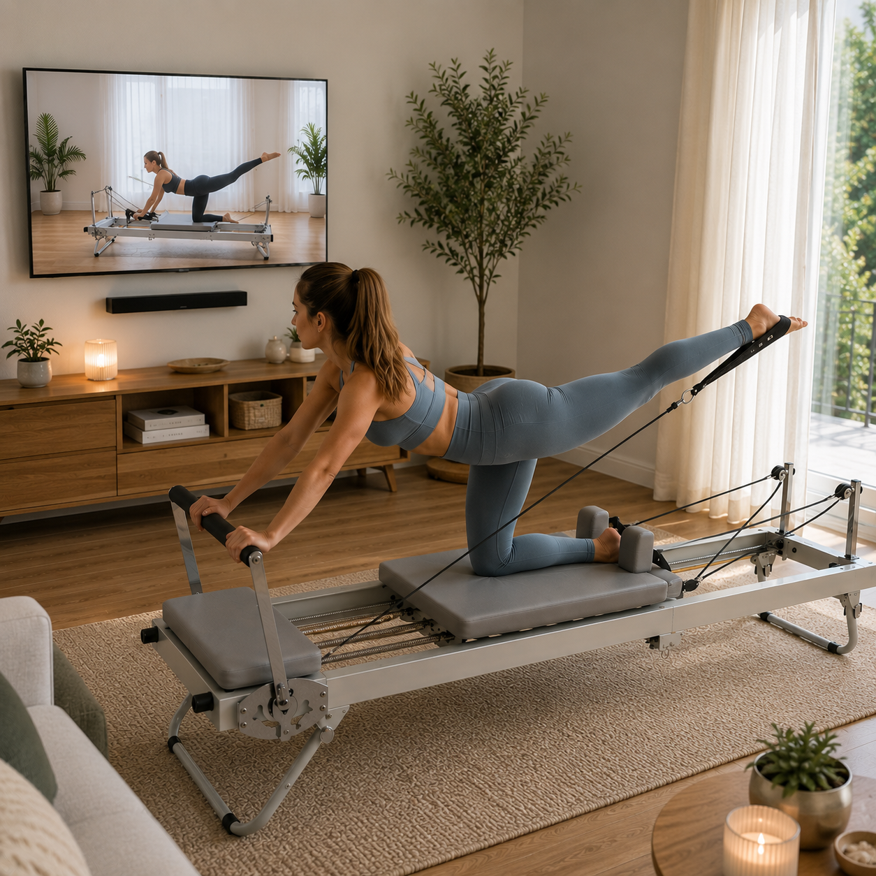 Cama de Pilates Reformer