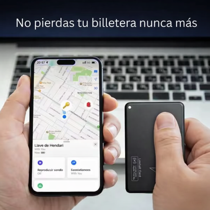 Tarjeta Localizador de billetera artículos rastreador Bluetooth