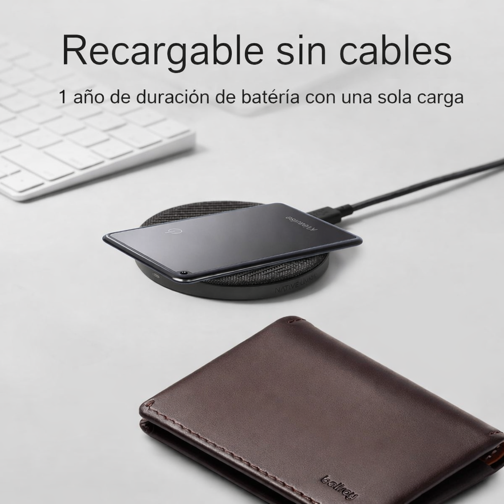 Tarjeta Localizador de billetera artículos rastreador Bluetooth
