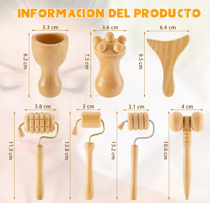 Kit Maderoterapia Facial