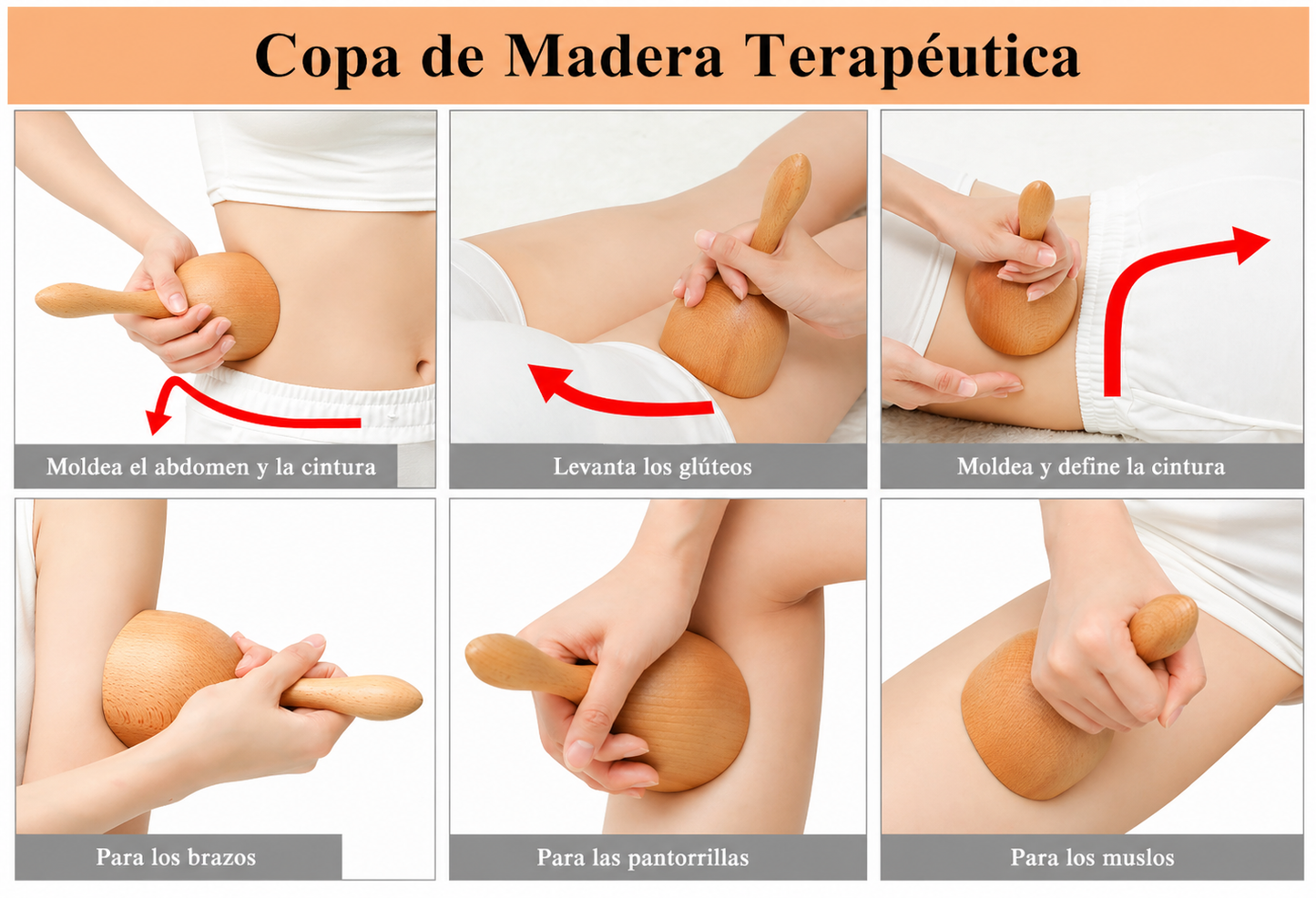 Copa sueca maderoterapia madera drenaje linfatico corporal