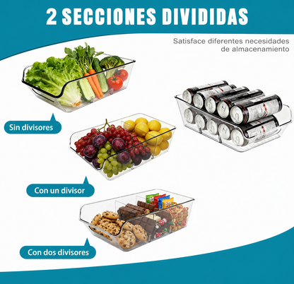 Cajas Organizadoras De Acrílico Heladera Alacena Multiuso
