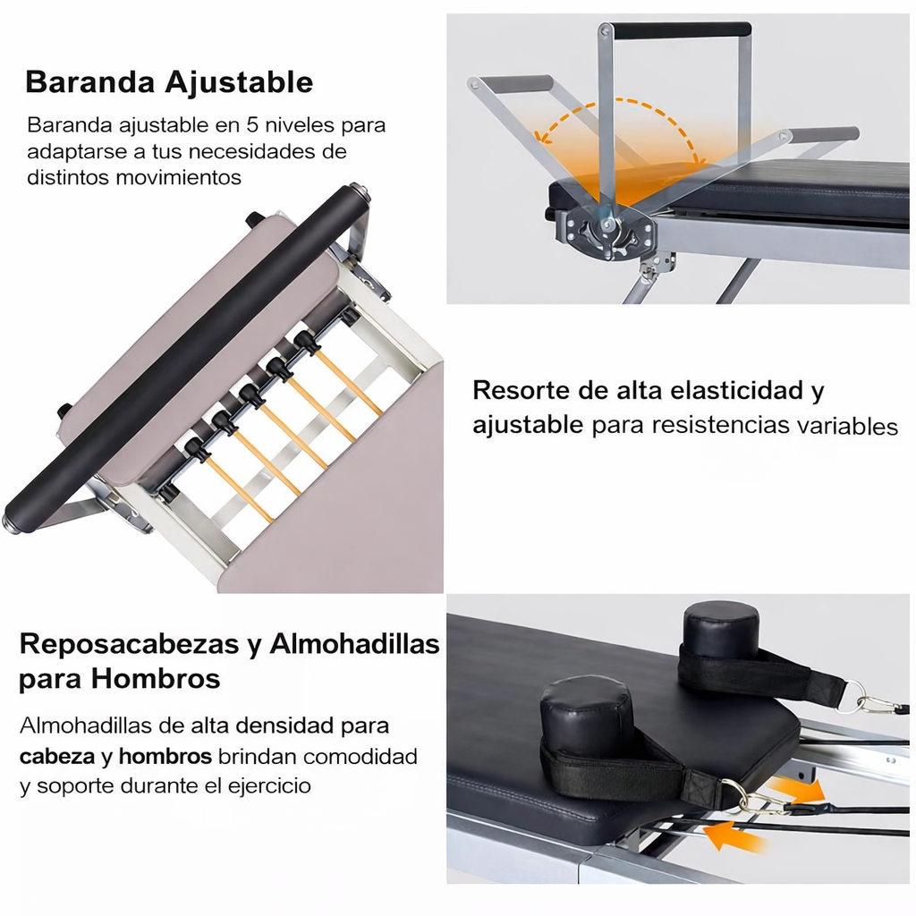Cama de Pilates Reformer