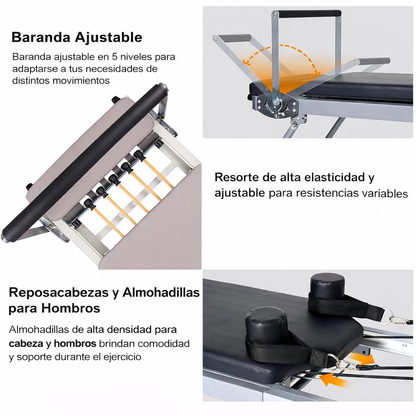 Cama de Pilates Reformer