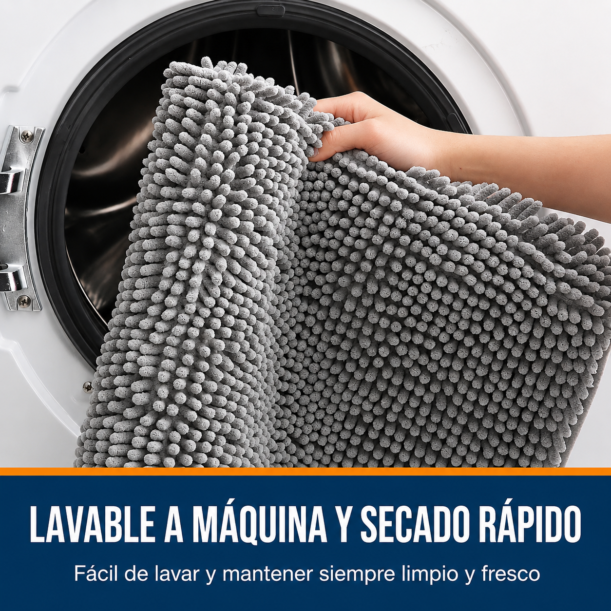 Alfombra Baño Felpilla Antideslizante Ultrasuave