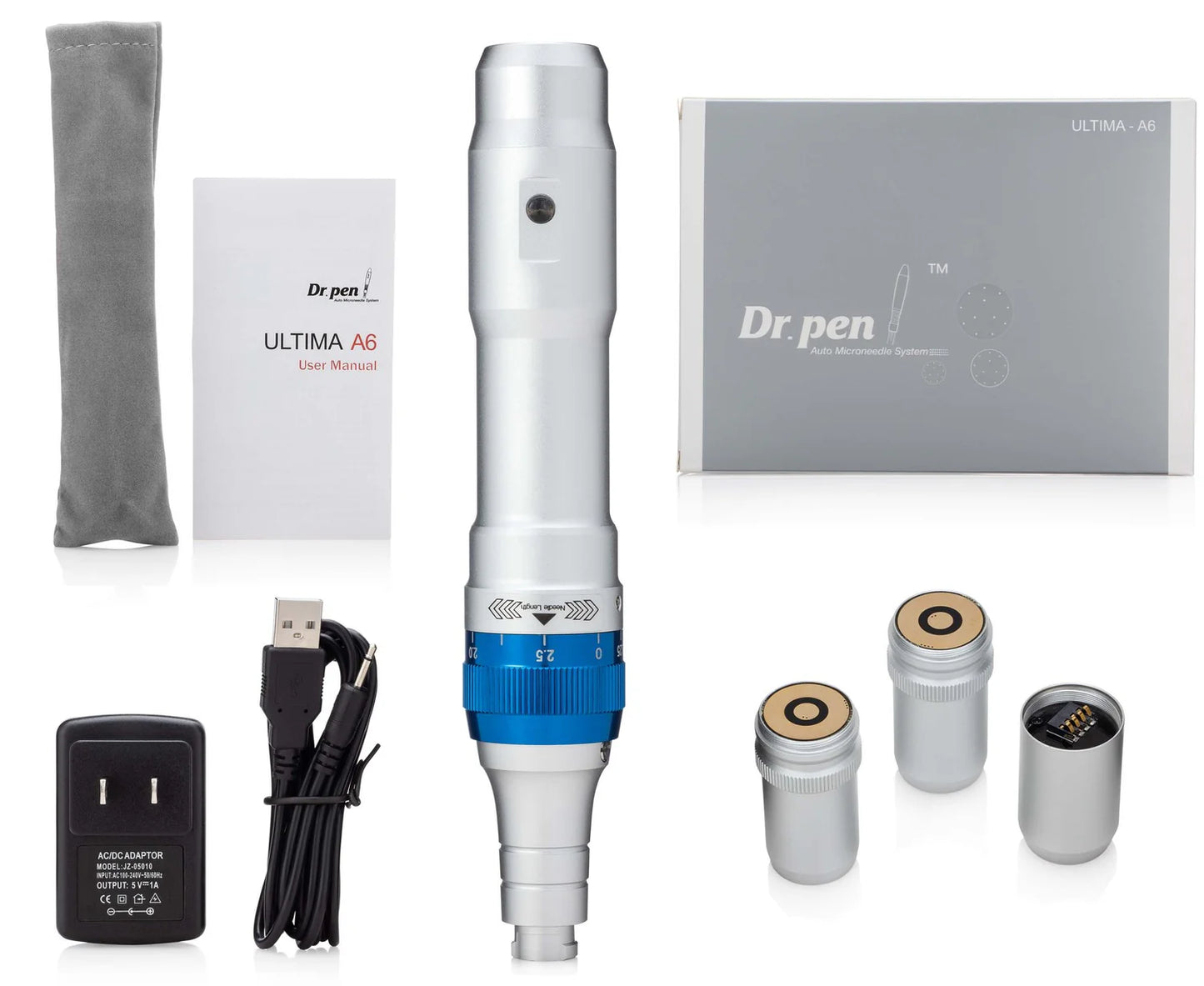 Dermapen Dr Pen A6 Inalámbrico Profesional  + 2 cartuchos gratis