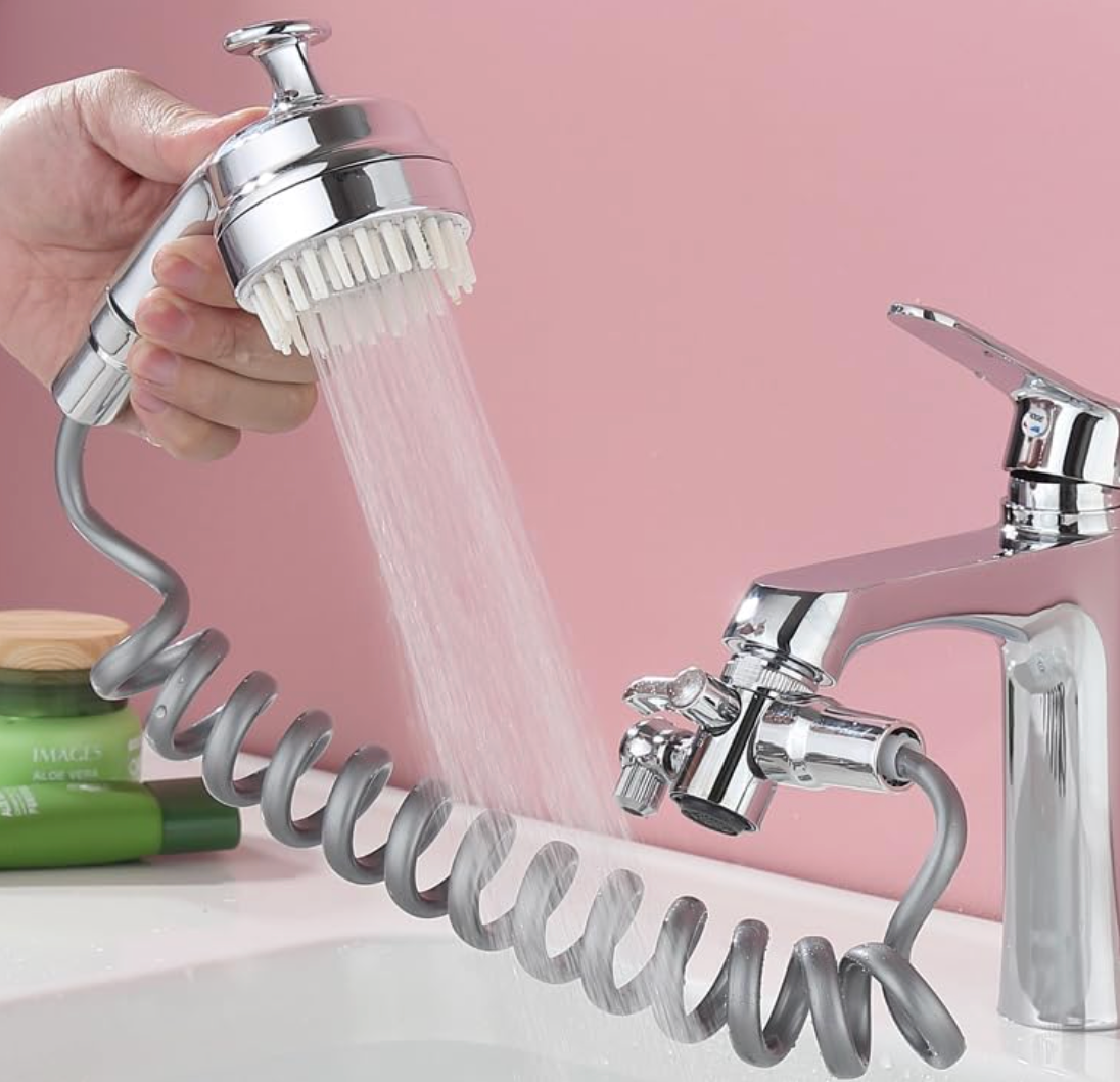 Kit de Ducha de Mano para Grifo Canilla