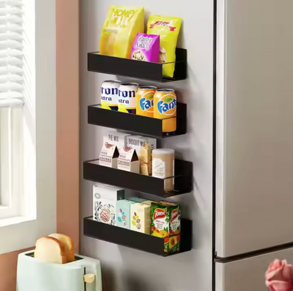 Repisa magnetica organizador cocina heladera 4 unidades
