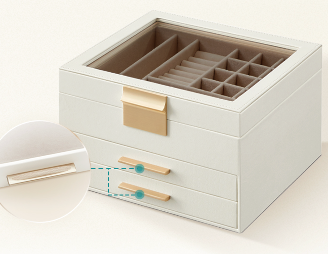 Joyero Alhajero de 3 Niveles