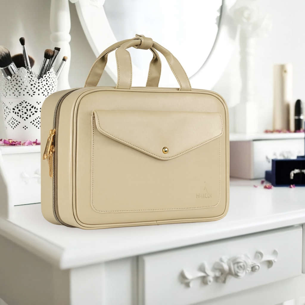 Maletín Bolso Organizador para Colgar Cuero Vegano