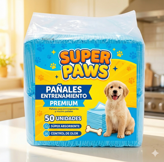Pañales de Entrenamiento para Mascotas x 50 unidades