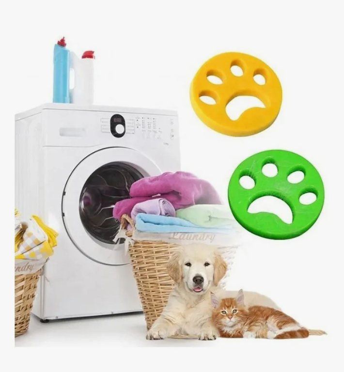 Quita Pelos y Saca Pelusa  para Lavarropas y Secadora (Pack x2)