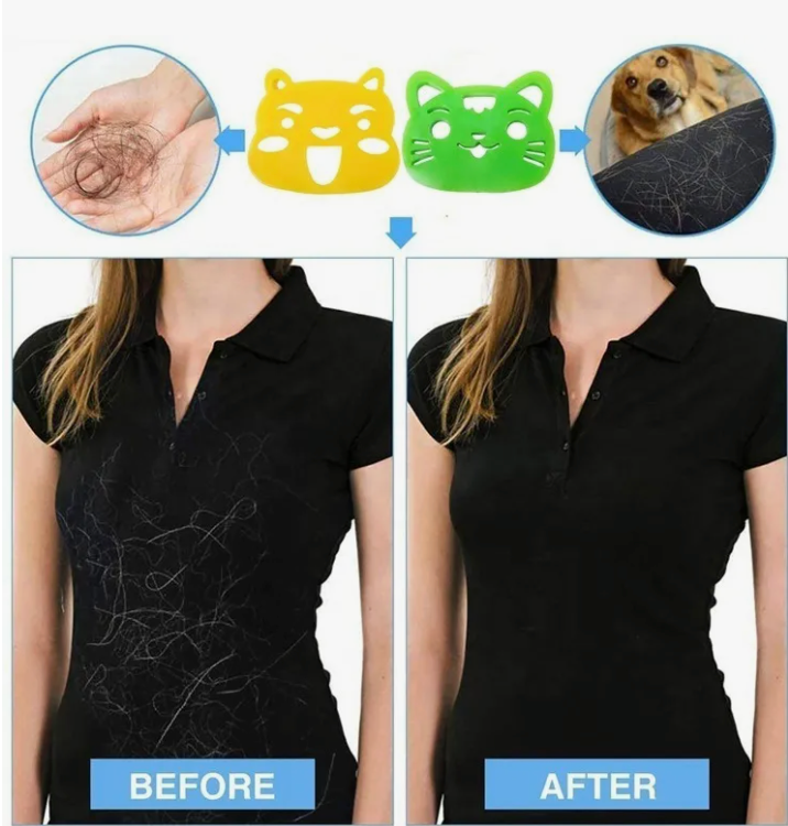 Quita Pelos y Saca Pelusa  para Lavarropas y Secadora (Pack x2)