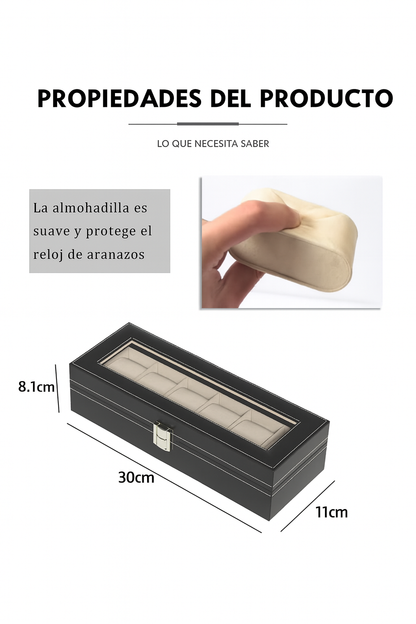 Caja Organizadora Estuche de Relojes Relojero