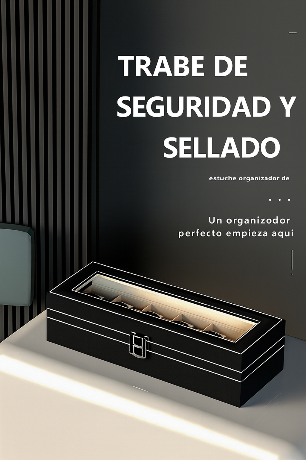 Caja Organizadora Estuche de Relojes Relojero