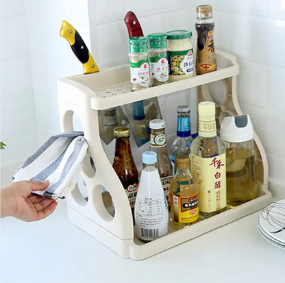 Estante Organizador de Cocina Especiero Gris