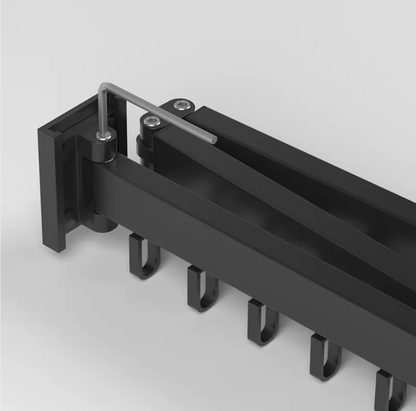 Tendedero Perchero Plegable de Pared Metalico