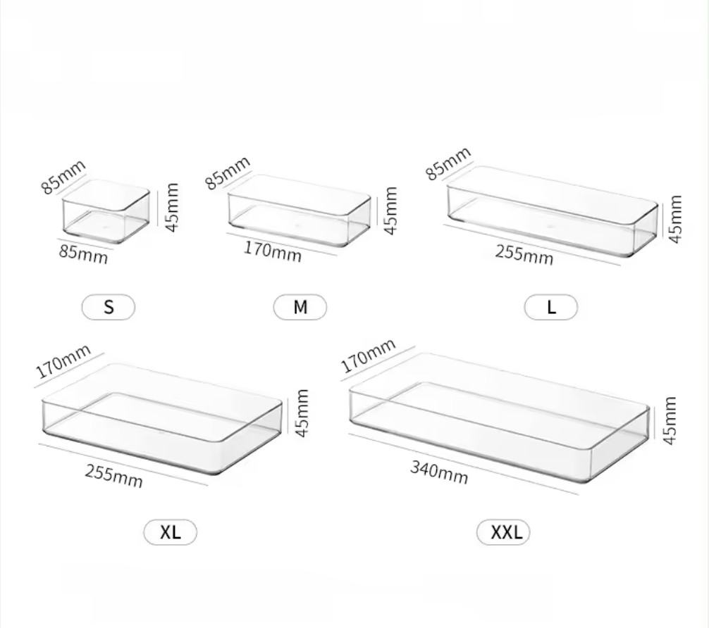 Cajas Organizadoras de Acrilico Calidad Premium