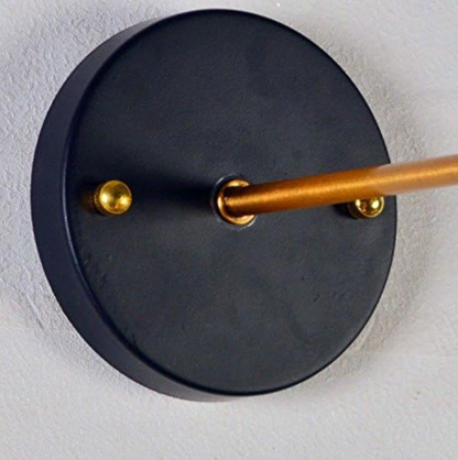 Lampara Colgante O Pared Portalamparas Bronce Vintage Retro
