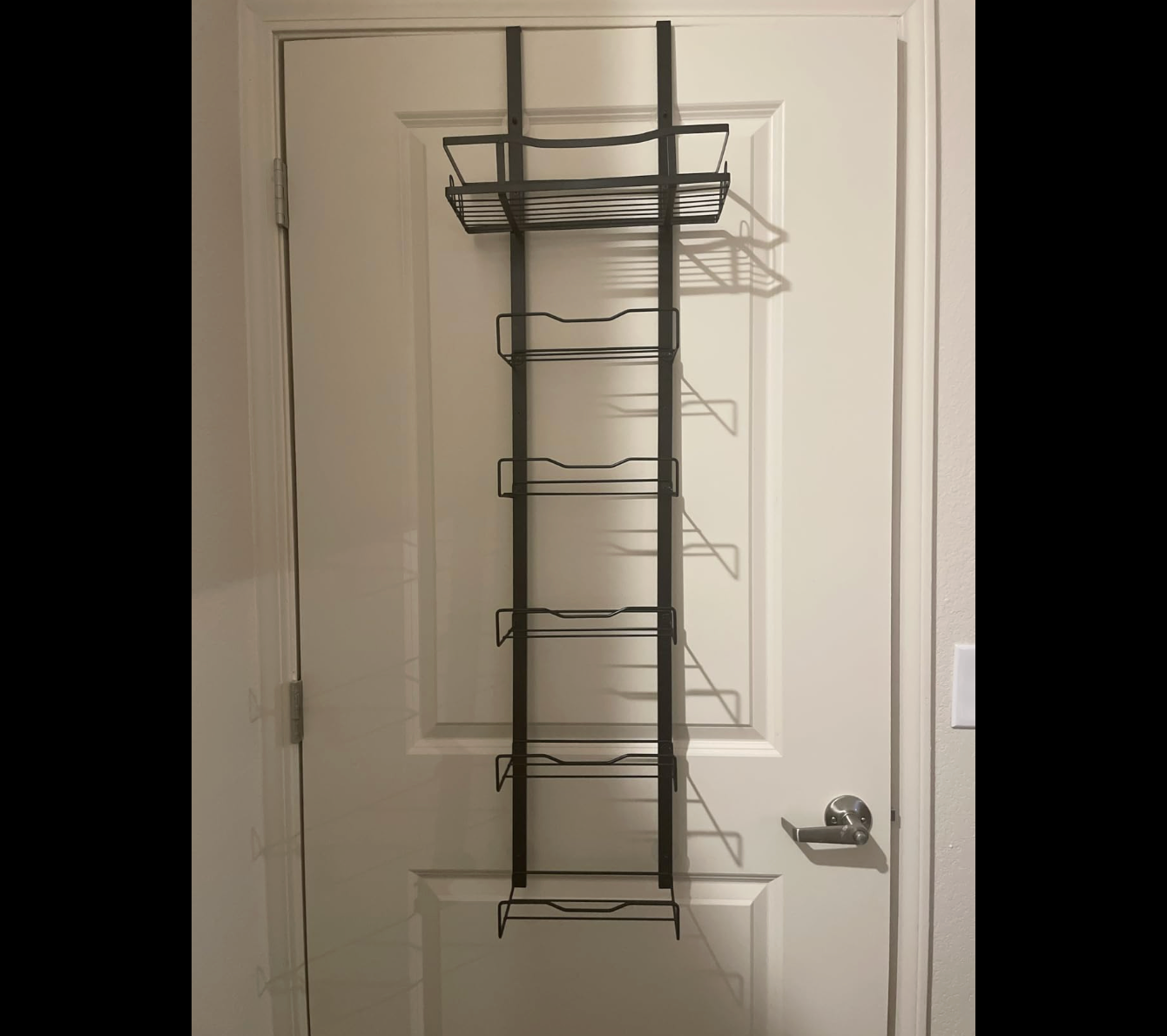 Toallero Puerta Perchero Colgante 6 Niveles para Baño