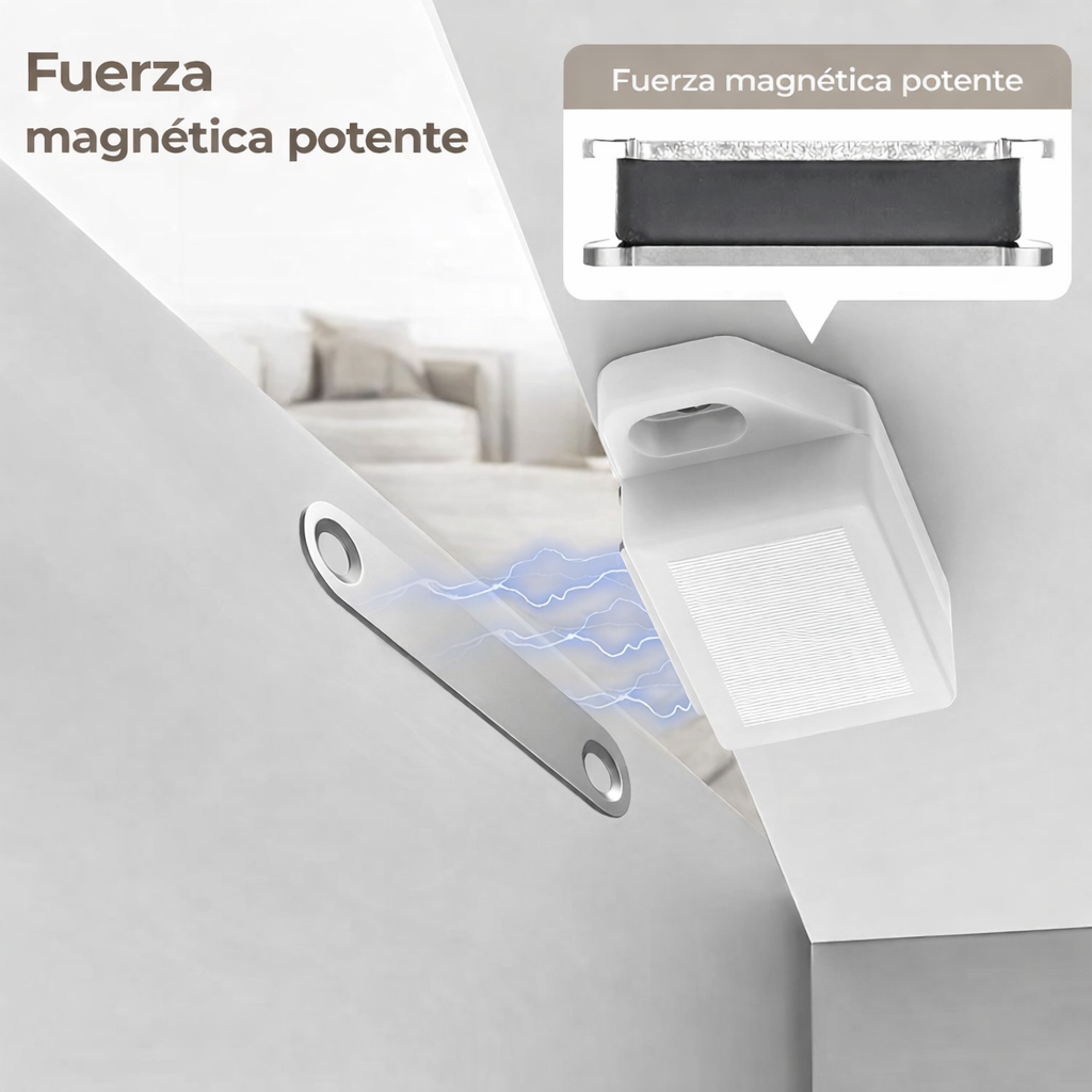 Kit x 6 Cierre Tope Puerta Muebles Magnético
