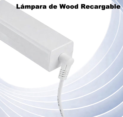 Lampara Luz de Wood Portable a Bateria Recargable