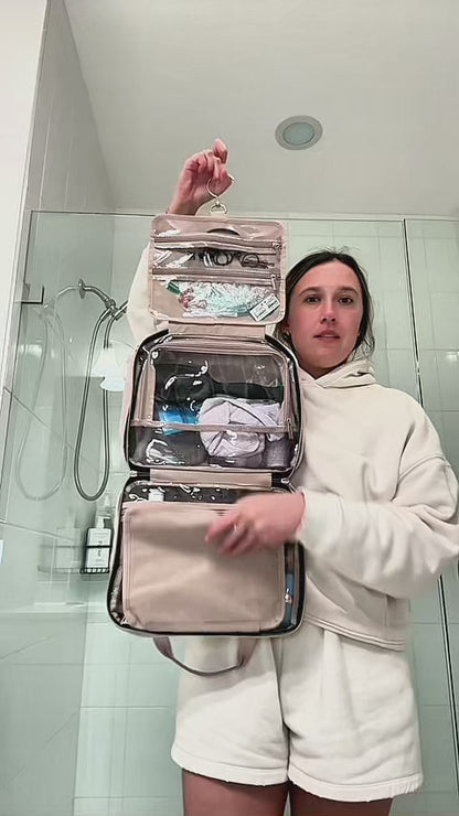 Maletín Bolso Organizador para Colgar Cuero Vegano