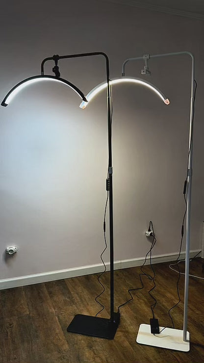 Lampara Led Half Moon Profesional - Tamaño Grande - Luz Potente 320 Leds - Control Remoto