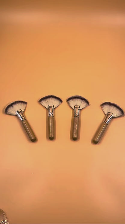 Pack de 2 Brochas Pinceles Abanico Soft