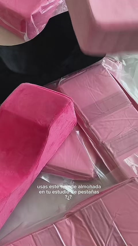 Almohada Lasher Camilla Extensiones de Pestañas Cejas