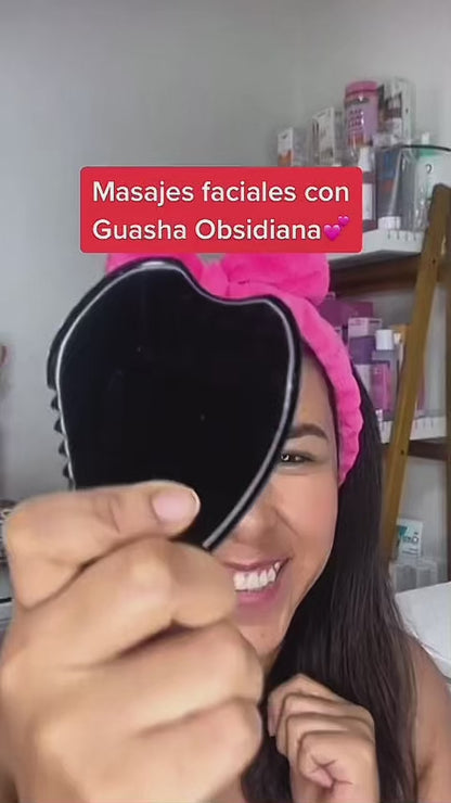 Guasha Dentada de Piedra Bian