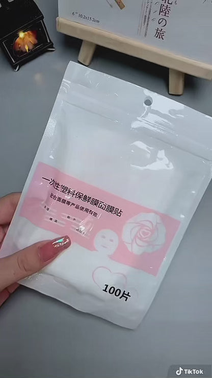 Máscara Oclusiva Nylon Ultrafina 100 unidades