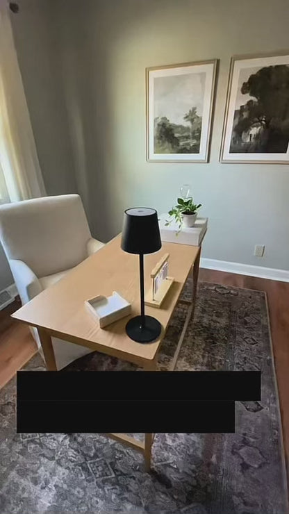 Lámpara De Mesa Led Tactil Inalambrica Recargable Usb