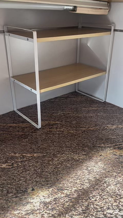 Estante Organizador de 2 Niveles