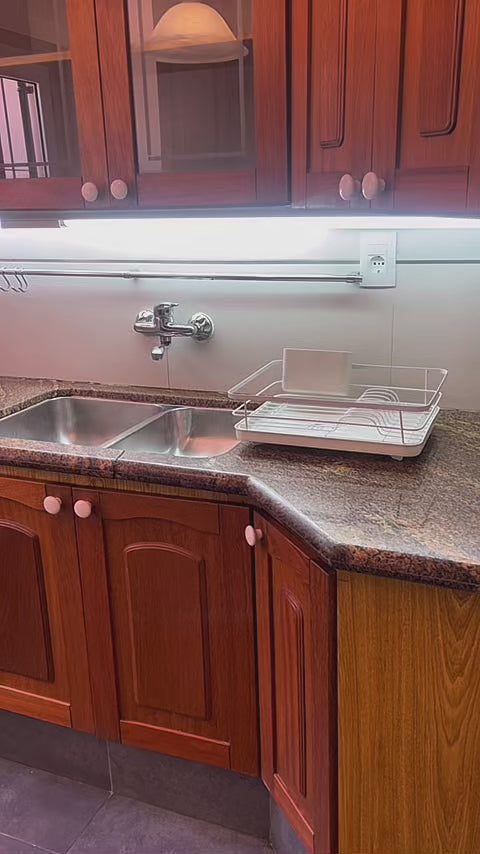 Escurridor Escurreplatos de 3 Piezas Metal